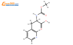 (S)-2-((METHOXYCARBONYL)AMINO)-3-(PYRIDIN-3-YL)PROPANOIC ACID结构式图片|1007881-71-1结构式图片