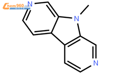 9-甲基-吡咯并[2,3-B:5,4-C]二吡啶结构式图片|101303-26-8结构式图片