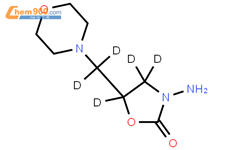 witeganf004呋喃他酮代谢物-d5标准品结构式图片|1017793-94-0结构式