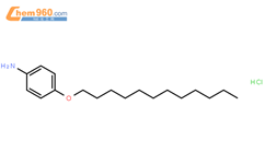 4(dodecyloxy)phenylamine hydrochloride结构式图片|102175-73-5