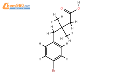 4-(4-溴苯基)-3,3-二甲基丁酸结构式图片|102568-20-7结构式图片