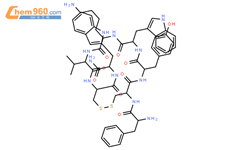 伐普肽结构式图片|103222-11-3结构式图片