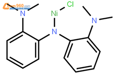 二[(2-二甲基氨基)苯基]胺镍(II)氯化物结构式图片|1033772-47-2结构式图片
