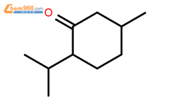 薄荷酮结构式图片|10458-14-7结构式图片