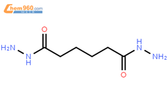 己二酸二酰肼结构式图片|1071-93-8结构式图片