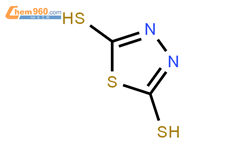 二巯基噻二唑结构式图片|1072-71-5结构式图片