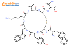 兰瑞肽结构式图片|108736-35-2结构式图片