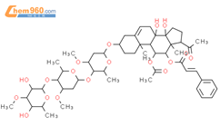牛奶藤糖苷E结构式图片|115784-07-1结构式图片