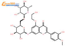 生物黄酮素结构式图片|115960-14-0结构式图片
