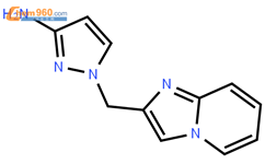 1-(咪唑并[1,2-a]吡啶-2-甲基)-1h-吡唑-3-胺结构式图片|1179056-26-8