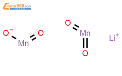 高锰(III,IV)酸锂结构式图片|12057-17-9结构式图片