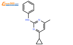 嘧菌环胺结构式图片|121552-61-2结构式图片
