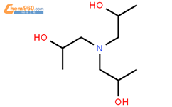 三异丙醇胺结构式图片|122-20-3结构式图片