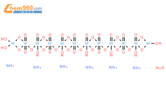 偏钨酸铵水合物结构式图片|12333-11-8结构式图片