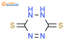 1,2,4,5-四嗪-3,6-二硫醇结构式图片|123568-16-1结构式图片