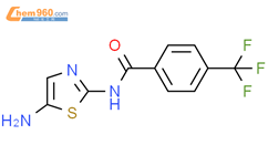 N-(5-硝基-2-噻唑基)-4-(三氟甲基)苯甲酰胺结构式图片|1245814-52-1结构式图片