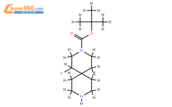 tert-butyl 1-fluoro-3,9-diazaspiro[5.5]undecane-3-carboxylate结构式图片|1263178-12-6结构式图片