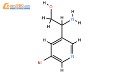2-AMINO-2-(5-BROMOPYRIDIN-3-YL)ETHAN-1-OL结构式图片|1270379-81-1结构式图片