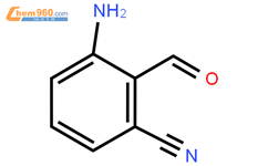 3-氨基-2-甲酰基苄腈结构式图片|1289050-90-3结构式图片