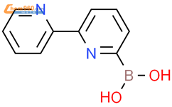 B-[2,2'-联吡啶]-6-硼酸结构式图片|1320278-40-7结构式图片