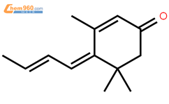 巨豆三烯酮结构式图片|13215-88-8结构式图片