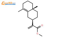 异木香酸甲酯结构式图片|132342-55-3结构式图片