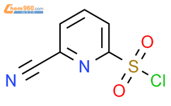 6-氰基-2-吡啶磺酰氯结构式图片|1343041-93-9结构式图片