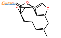 乌药醚内酯结构式图片|13476-25-0结构式图片