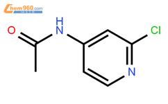 4-乙酰氨基-2-氯吡啶结构式图片|13602-82-9结构式图片