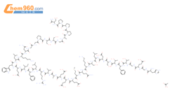 醋酸艾塞那肽,Exenatide,艾塞那肽结构式图片|141732-76-5结构式图片