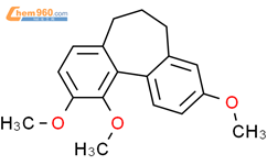 6,7-二氢-1,2,9-三甲氧基-5H-二苯并[a,c]环庚烯结构式图片|145068-32-2结构式图片