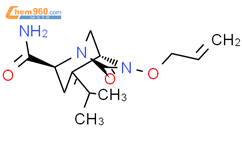 (1R,2S,5R)-4-(1-甲基乙基)-7-氧代-6-(2-丙烯-1-乙氧基)-1,6-二氮杂二环[3.2.1]辛-3-烯-2-羧酰胺结构式图片|1467157-83-0结构式图片