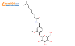 辣椒素-Β-D-吡喃葡萄糖苷(153409-16-6)