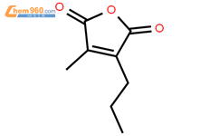 2-甲基-3-丙基顺丁烯二酸酐结构式图片|16493-20-2结构式图片