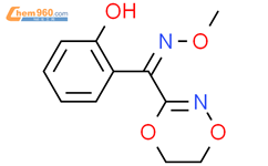 (1Z)-(5,6-二氢-1,4,2-二恶嗪-3-基)(2-羟基苯基)甲酮O-甲基肟结构式图片|169153-13-3结构式图片