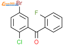 (5-溴-2-氯苯基)(2-氟苯基)甲酮结构式图片|1715629-30-3结构式图片