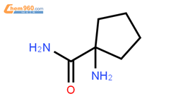 1-Amino-1-Cyclopentanecarboxamide结构式图片|17193-28-1结构式图片