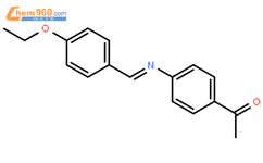 4’-乙氧基苯亚甲基-4-乙酰苯胺结构式图片|17224-17-8结构式图片