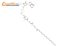 棕榈酰基辅酶A,钾盐结构式图片|1763-10-6结构式图片