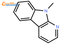 9-methyl-9H-Pyrido[2,3-b]indole结构式图片|17965-99-0结构式图片