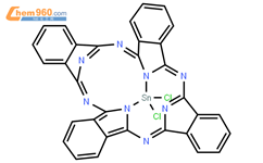酞菁二氯化锡(iv)结构式