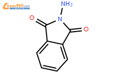 N-氨基邻苯二甲酰亚胺结构式图片|1875-48-5结构式图片