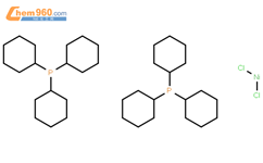 氯化双(三环己基膦)镍(II)结构式图片|19999-87-2结构式图片
