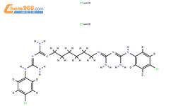 N1,N14-Bis(4-chlorophenyl-d4)-3,12-diimino-2,4,11,13-tetraazatetradecanediimidamide, dihydrochloride结构式图片|2012598-75-1结构式图片
