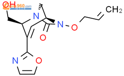 (2S,5S)-2-(羟甲基)-3-(2-恶唑基)-6-(2-丙烯-1-乙氧基)-1,6-二氮杂二环[3.2.1]辛-3-烯-7-酮结构式图片|2020075-64-1结构式图片