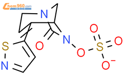 硫酸 单[4-(5-异噻唑基)-7-氧代-1,6-二氮杂双环[3.2.1]辛-3-烯-6-基]酯 离子(1-)结构式图片|2036317-30-1结构式图片