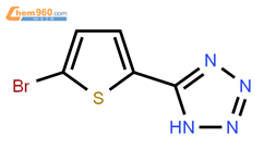 5-(5-溴-2-噻吩基)-1H-四唑结构式图片|211943-12-3结构式图片