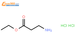 β- 丙氨酸乙酯 二盐酸盐结构式图片|2226573-80-2结构式图片