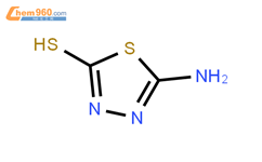 2-氨基-5-巯基-1,3,4-噻二唑结构式图片|2349-67-9结构式图片