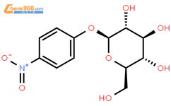 4-硝基苯基-β-D-吡喃葡萄糖苷结构式图片|2492-87-7结构式图片